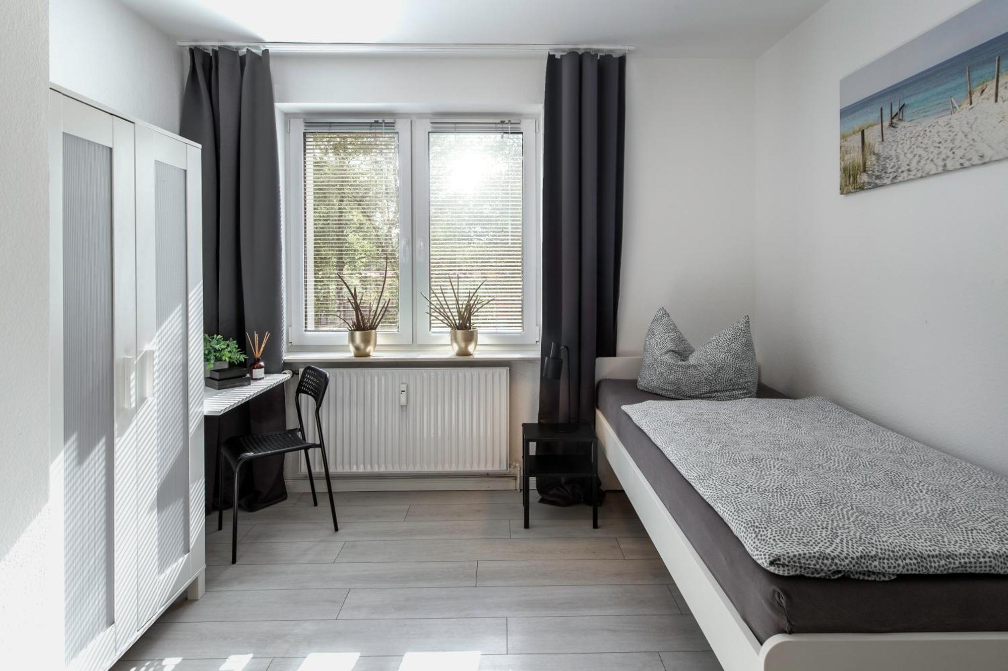 Ferienwohnung Arkadia Zentrale Norderstedt Bagian luar foto