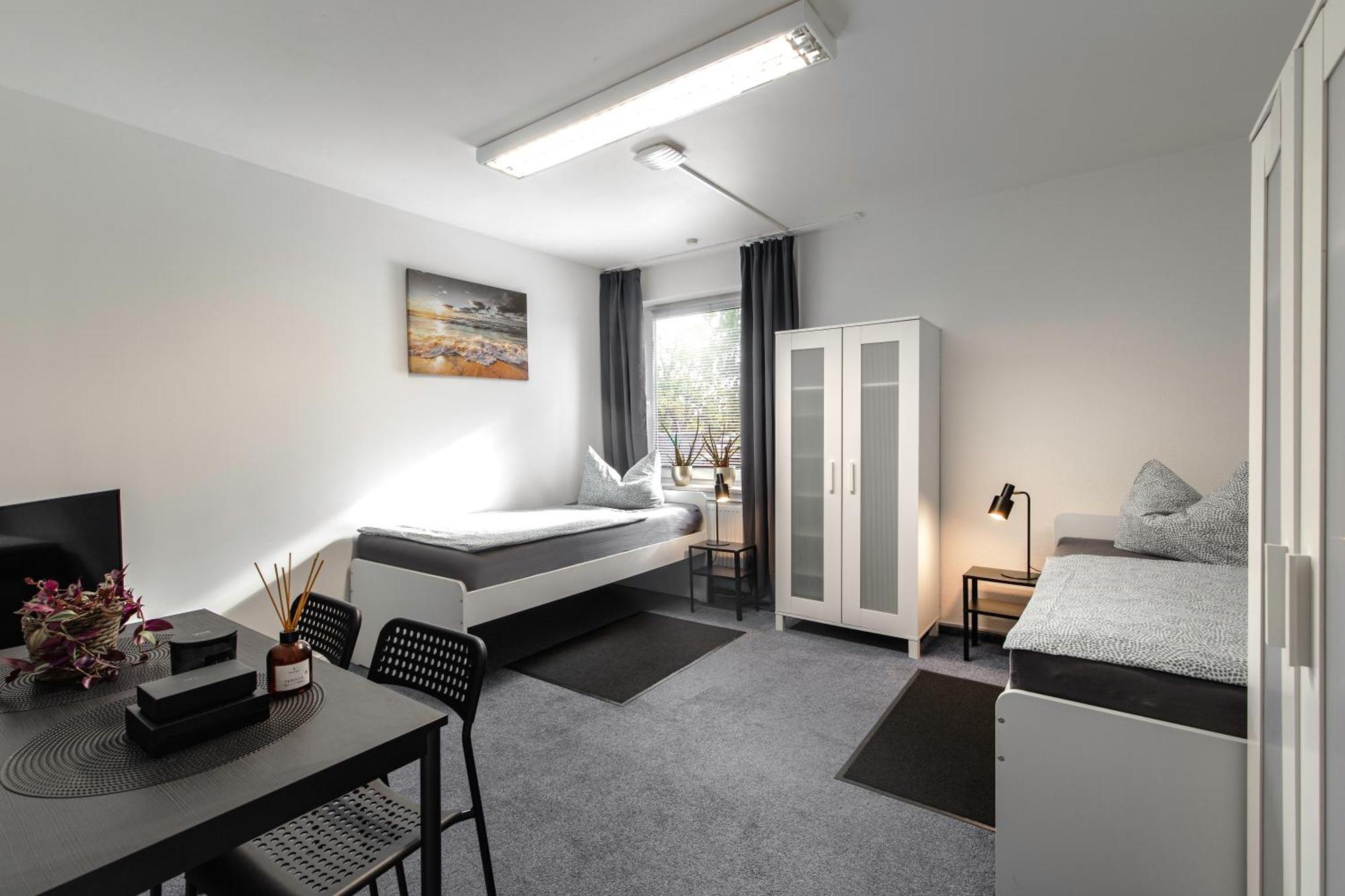 Ferienwohnung Arkadia Zentrale Norderstedt Bagian luar foto