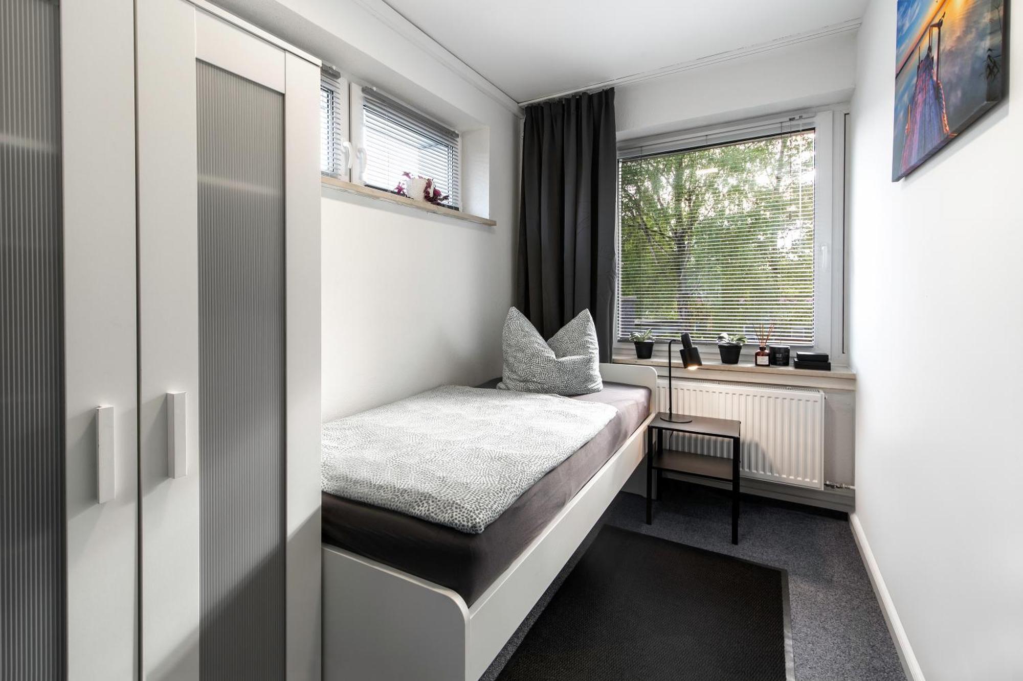 Ferienwohnung Arkadia Zentrale Norderstedt Bagian luar foto